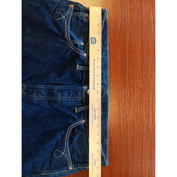 RRL Double RL Japanese Selvedge Jeans 38x32 Rinse Redline Slim Bootcut Buttonfly - Picture 10 of 12